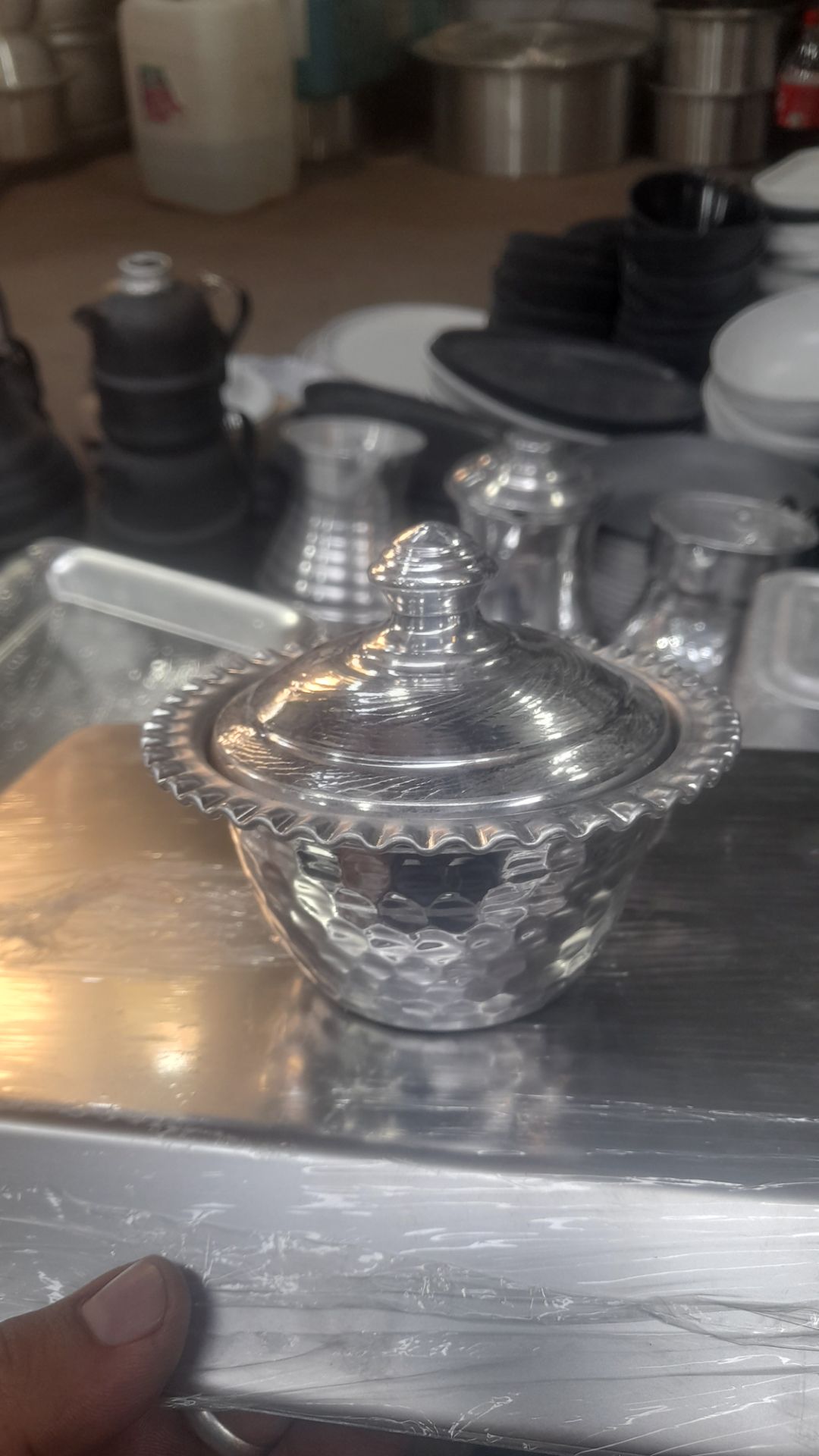 قندان بزرگ روحی چکشی